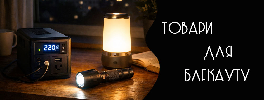 Товары для блекаута
