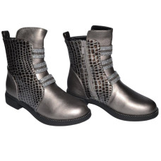 Стильні демісезонні черевики для дівчинки 35,37 розмір, 101-171-669