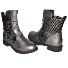 Стильні демісезонні черевики для дівчинки 35,37 розмір, 101-171-669