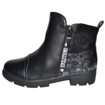 Демісезонні черевики для дівчинки 36 розмір, з двома блискавками, 101-563-01