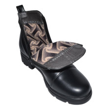 Демісезонні черевики для дівчинки 36 розмір, з двома блискавками, 101-563-01