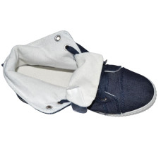 Підліткові джинсові кеди, снікерси 37,39 розмір, маломірять (устілка 22-23 см), 103-936-3