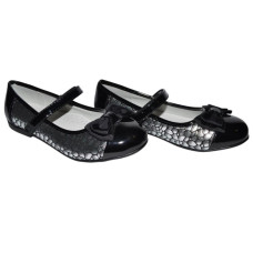 Нарядні туфлі для дівчинки 28 розмір, шкіряна устілка, супінатор, на випускний, 105-0446-01