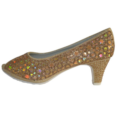 Нарядні, святкові туфлі для дівчинки 37 розмір, на випускний, ранок, 105-317-17