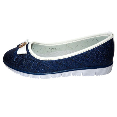 Нарядні полегшені туфлі для дівчинки 34 розмір, шкільні, шкіряна устілка, супінатор, 105-1522-02