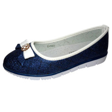 Нарядні полегшені туфлі для дівчинки 34 розмір, шкільні, шкіряна устілка, супінатор, 105-1522-02