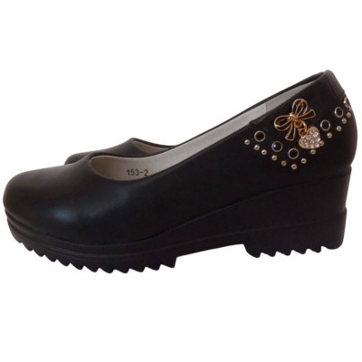 Шкільні туфлі для дівчинки 32 розмір, супінатор, шкіряна устілка, 105-15-32