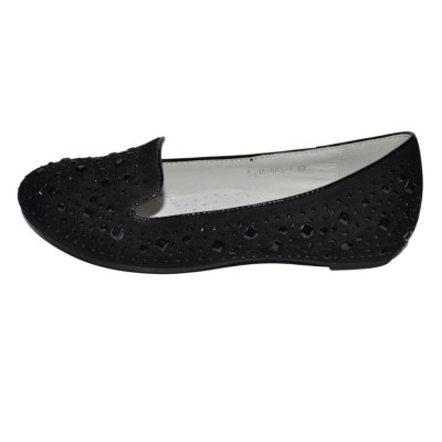 Туфлі жіночі, сліпери, балетки замшеві 37 розмір, супінатор, шкіряна устілка, 105-160-051