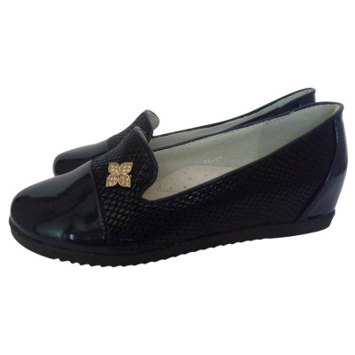 Туфлі-снікерси шкільні для дівчинки 30 розмір, супінатор, шкіряна устілка, 105-17-02