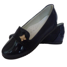 Туфлі-снікерси шкільні для дівчинки 30 розмір, супінатор, шкіряна устілка, 105-17-02