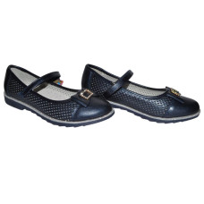 Нарядні полегшені туфлі для дівчинки 35 розмір, шкільні, шкіряна устілка, супінатор, 105-182-527