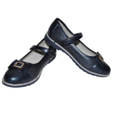 Нарядні полегшені туфлі для дівчинки 35 розмір, шкільні, шкіряна устілка, супінатор, 105-182-527