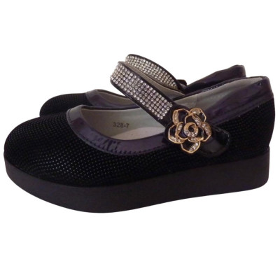 Туфлі для дівчинки 16,5 см 27 розмір, шкільні, супінатор, шкіряна устілка, 105-32-87