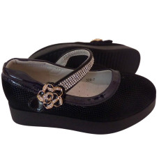 Туфлі для дівчинки 16,5 см 27 розмір, шкільні, супінатор, шкіряна устілка, 105-32-87