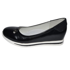 Туфлі шкільні для дівчинки, снікерси 34 розмір, супінатор, шкіряна устілка, 105-77-151