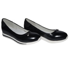 Туфлі шкільні для дівчинки, снікерси 34 розмір, супінатор, шкіряна устілка, 105-77-151