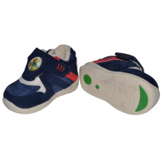 Детские ботинки, высокие кроссовки, хайтопы 18 размер, кожаная стелька, супинатор, 107-51-521