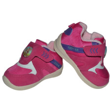 Ботиночки для девочки, утепленные кроссовки, хайтопы 18,21 размер, кожаная стелька, супинатор, 107-51-529