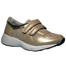 Дышащие кроссовки, слипоны для девочки 32 размер, супинатор, кожаная стелька, 107-639-320