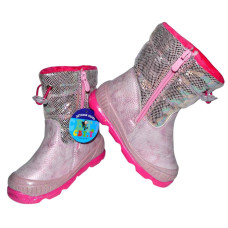 Теплі зимові чобітки для дівчинки 24,25 розмір, 102-19-184