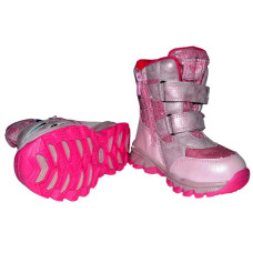 Стильные термоботинки для девочки 24,26 размер, мембрана, 102-19-293