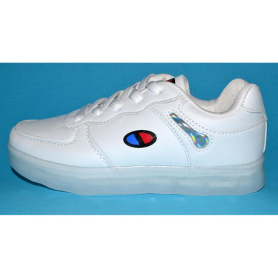 Дитячі білі кросівки 35 розмір, шкіряна устілка, супінатор, 107-93-371