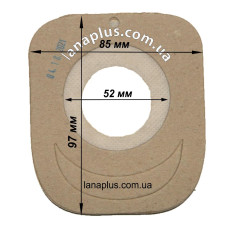Мешки для пылесоса Rowenta, пылесборники R-09 C-III микроволокно, Слон, 5 шт, 801-R09-3