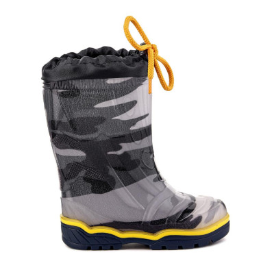 Дитячі гумові чоботи із затяжками Камужляж 23,24,25,26 розмір, 33-37881