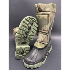 Мужские зимние сапоги камуфляж для охоты и рыбалки 41 размер, 21-44325