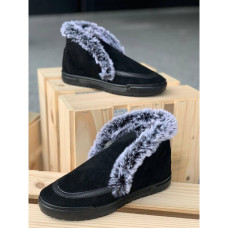 Жіночі напівчеревики , чорні 37,38,42 розмір, 1-47883