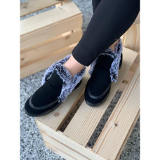 Жіночі напівчеревики , чорні 37,38,42 розмір, 1-47883