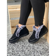 Жіночі напівчеревики , чорні 37,38,42 розмір, 1-47883