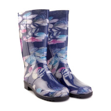 Жіночі гумові чоботи Метелики На Синьому 36,37/38,38/39,39/40,40/41,41/42 размер, 1-51223