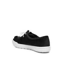 Жіночі мокасини , Чорні на білій підошві/велюр 36,39,40,41 розмір, 1-63058