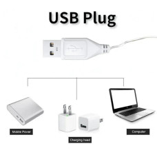Лампа настільна світлодіодна з акумулятором, заряджається від USB., 153-64286