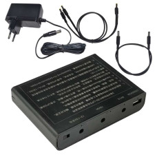 Бесперебойник для роутера, Mini UPS 18000 mAh, 5В/9В/12В, полный комплект, мини ИБП, мини УПС, 150-64300