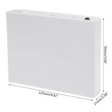 Безперебійник для роутера, мini UPS 18000 mAh, 5В/9В/12В, білий,, повний комплект, міні ДБЖ, міні УПС, 150-64300