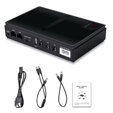 Уцінка! Безперебійник для роутеру, мini UPS 10400 mAh, 5В/9В, повний комплект, міні ДБЖ, міні УПС, 150-64312