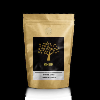 Купаж сортов KNBK ZING Арабика 100% 250 г., 168-65136