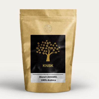 Купаж сортов KNBK CARAMEL Арабика 100% 500 г., 168-65145