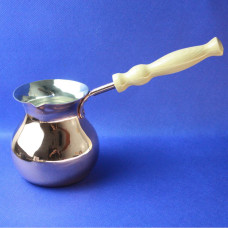 Медная турка Шарик 450 мл. ZH джезва Классическая, 170-65246