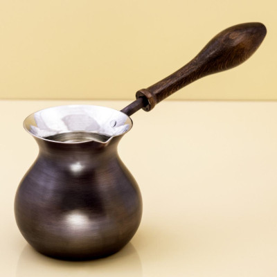 Медная турка Шарик 450 мл. ZH джезва Патина, 170-65247