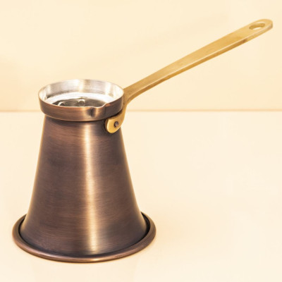 Медная турка Восток 320 мл. ZH джезва Патина, 170-65249