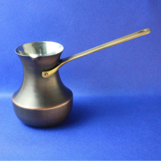 Медная турка Мечта 500 мл. ZH джезва Патина Ручка латунь, 170-65267