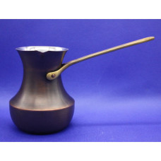 Медная турка Мечта 500 мл. ZH джезва Патина Ручка латунь, 170-65267