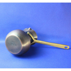 Медная турка Мечта 500 мл. ZH джезва Патина Ручка латунь, 170-65267