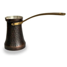 Мідна турка Схід Ефіопія 200 мл. ZH джезва Патина Луската, 170-65281