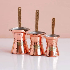 Турка Greek Coffee World 170 мл. Грецька Джезва Johny Mediterranean Art 3, 170-65283