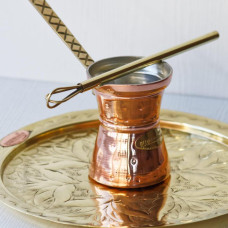 Турка Greek Coffee World 250 мл. Греческая Джезва Johny Mediterranean Art 4, 170-65284