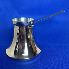 Мідна турка Роксолана 290 мл. Джезва ZH для індукційної плити, 170-65286